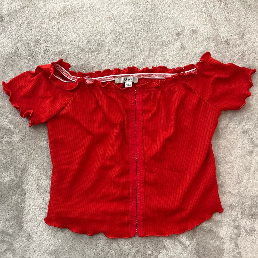 Red Papaya Top
